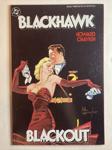 BLACKHAWK Blood and Iron, DC Comic Series Book # 1 2 3 Complete 1988 VF/NM - Picture 6 of 7