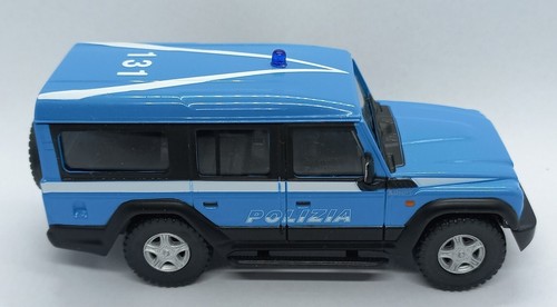 1/43  Polizia di Stato - FIAT IVECO MASSIF con GOMMONE - Die-cast MondoMotors - Foto 9 di 19