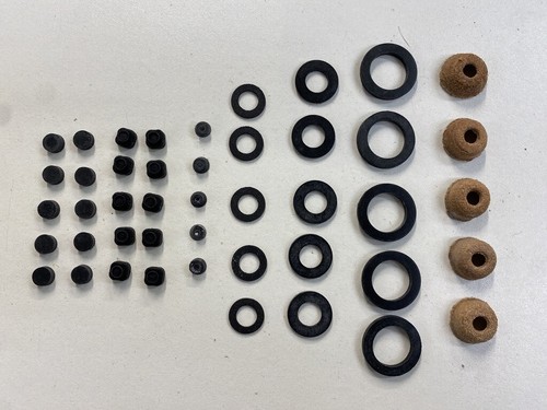 TILLEY LAMP WASHER SERVICE KIT SEALS X246A X246B RUBBER LEATHER CUP 1 - 10 LAMPS - Picture 29 of 32