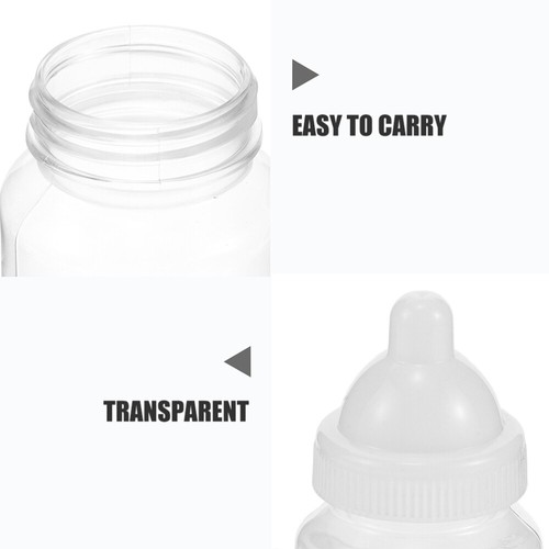 24pcs Baby Shower Candy Bottles Mini Baby Bottles Party Favor Clear Candy Boxes - Picture 11 of 12