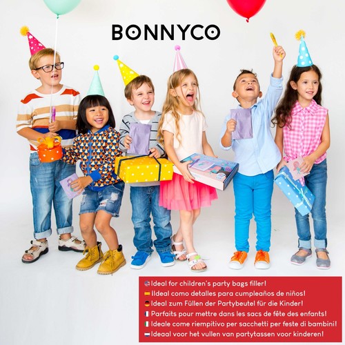 BONNYCO Penna Invisibile e Taccuino, 32 Pezzi Sirena Gadget Compleanno Bambini - Foto 7 di 7