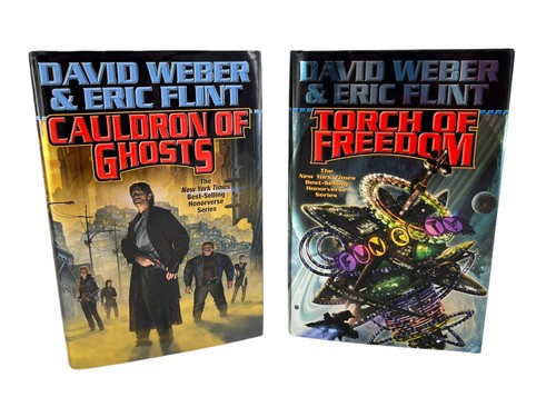 David Weber Hardcover Honorverse Series 6 Book Lot Dust Jacket Flint Ringo - Picture 5 of 10