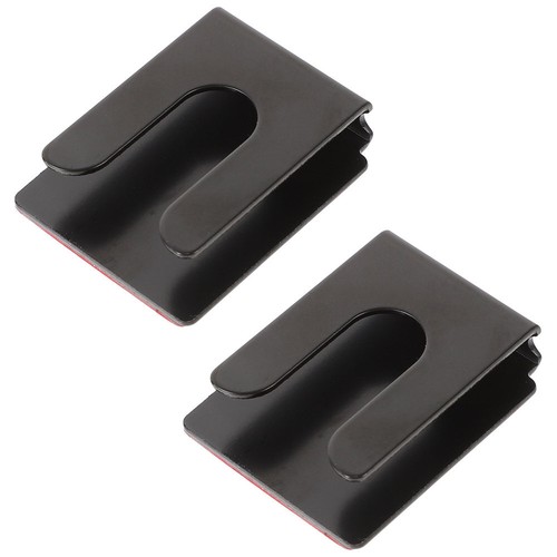 2 Pcs Universal Car Mic Holder Hook Bracket Microphone Wall Hanger