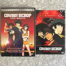 Cowboy Bebop: The Movie Dvd 2003 Release w/ Insert Excellent Disc! Anime Classic