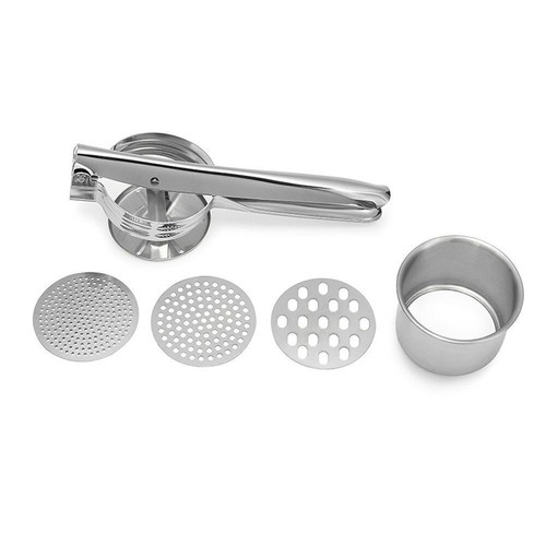 Universal Potato Ricer Masher Hand Held Smooth Vegetable Fruit Foods Press Puree - Picture 12 of 12
