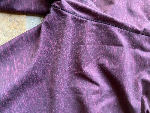 Colorado Threads Leggings Size Small Colorado Mountain Dark Red - Picture 6 of 7