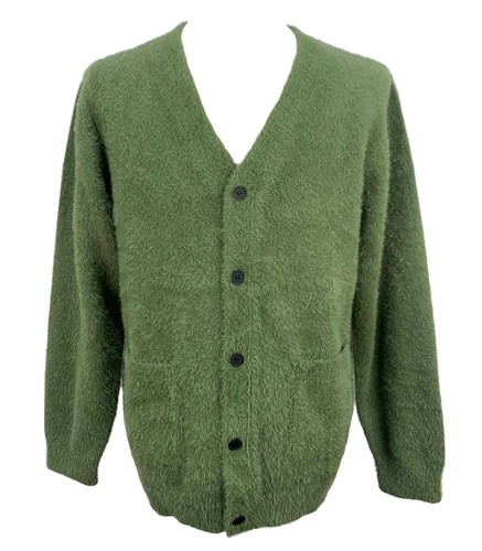 Kurt Cobain Cardigan Sweater Unplugged Nirvana Concert 90s Grunge Costume Green - Bild 3 von 4