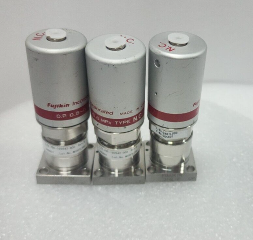 3pc LAM Research 766-197842-003 Rev B,Fujikin 565601 Diaphram Valve,Jp_,96433 - Picture 22 of 24