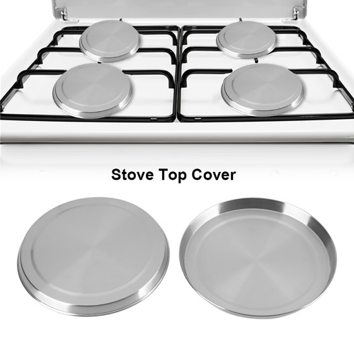 4Pcs/Set Stainless Steel Kitchen Stove Top Covers Cooker Protection AC - Picture 3 of 9