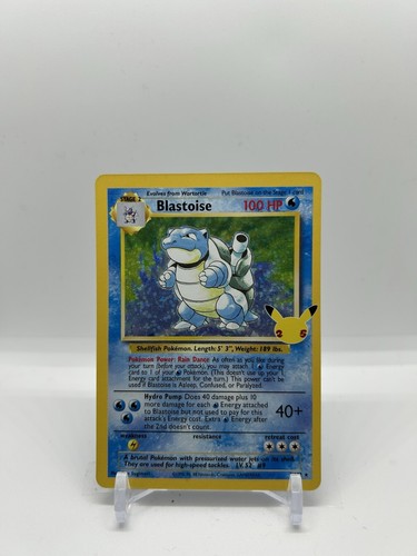 Blastoise 2/102 Celebrations: Classic Collection Holo Near Mint