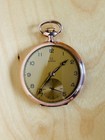 2T572 Omega silver pocket watch