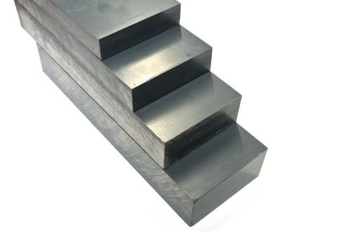 Grey PVC Flat Engineering Plastic Sheet 25mm 30mm 40mm 50mm Thick Various Length - Picture 2 of 9