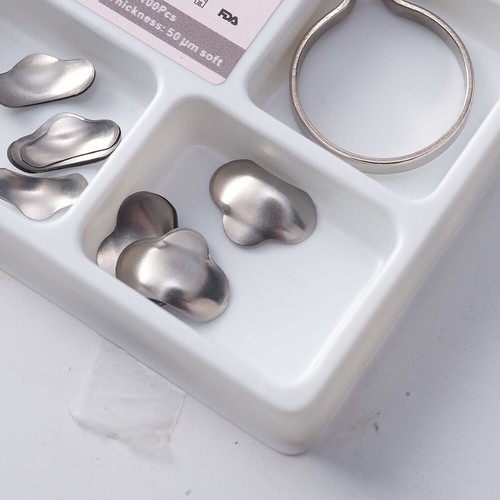 100 Stck. Dental Matrix Bänder Sektional konturiert Metall Matrix Kit für Zahnfüllung - Bild 12 von 17