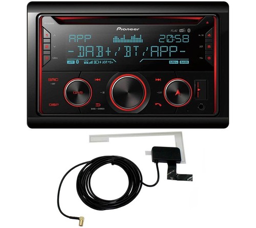 Pioneer 2DIN MP3 DAB USB CD Bluetooth Autoradio für Ford Focus C-Max S-Max Galax - Bild 2 von 11