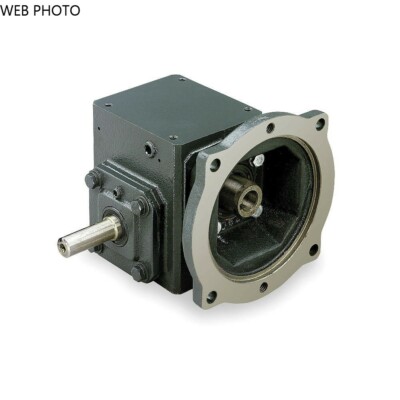  Standard Right Angle C-Face Speed Reducer 1750 RMP 5/8'' Bore 56C 1 Stage NEW