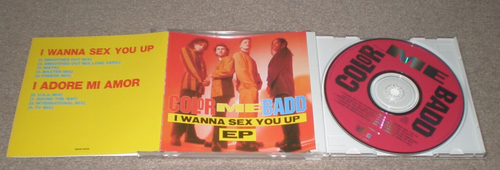 COLOR ME BADD CD I Wanna Sex You Up / I Adore Mi Amor JAPAN 9 Track REMIX EP