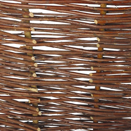 Weidenzaun BEETEINFASSUNG Kantenschutz WEIDENPROFI Gartenzaun Beetumrandung Zaun - Bild 5 von 13