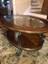 beautiful coffee table and 2 wood lamp tables