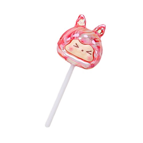 3 Lollipop Keychain Charm Cute Lollipop Purse Keychain Pendant Resin Accessories - Picture 5 of 12