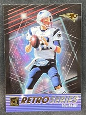Tom Brady 2021 Donruss Retro Series Patriots