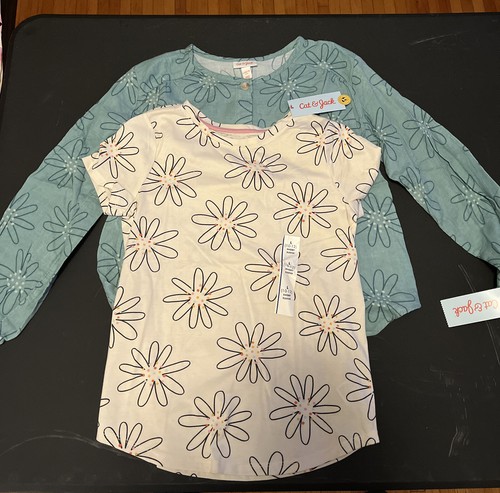 Lote de 10/12 tops florales Cat & Jack para niñas - Imagen 1 de 8