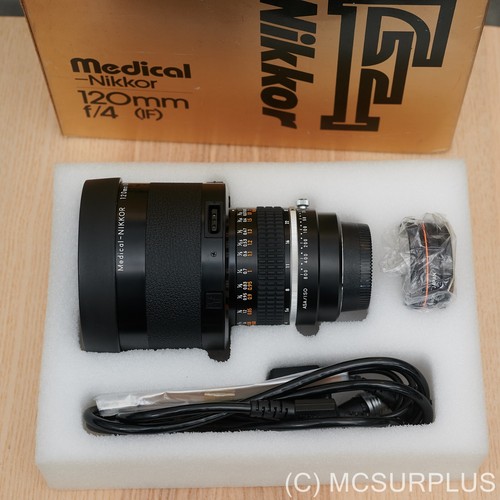 Medical-Nikkor 120mm f/4 IF 1:1-2:1 macro lens, READ DESCRIPTION (new old stock) - Picture 9 of 11