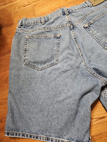 Vintage 90s Calvin Klein Jeans Mens 40 Dbl Stone Denim Shorts Easy Fit Short - Picture 12 of 15