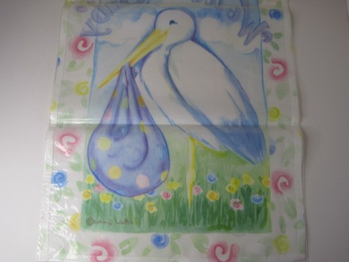 Toland Art Flag: Bundle of Joy Garden Size 12 1/2" x 18" - Sealed - Picture 7 of 7