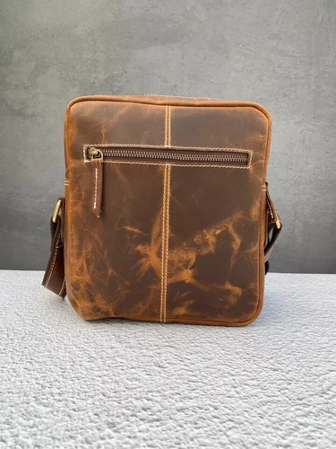 Bandolera de cuero Búfalo Bolso Bandolera Bolsos de mano Cartera Bolsos de mensajero 10 en pequeño - Imagen 6 de 12