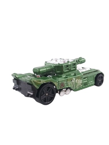 Hot Wheels HW Off-Road Battle Kings Invader Dark Metalflake Green Diecast 2015 - Bild 4 von 5