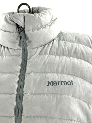 Marmot Silver 600 Fill Light Down Jacket Full Zip Size Small Adult Unisex - Picture 9 of 14
