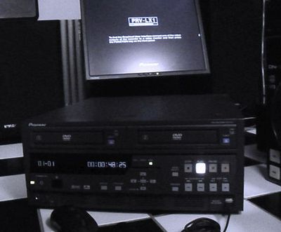 Pioneer PRV-LX1 hard drive dual dvd professional recorder Pioneer PRV-LX1 hard drive dual dvd professional recorder