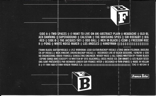 Frank Black Black Session - Cassette - Picture 2 of 3
