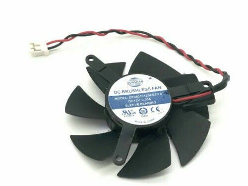 Ventilador enfriador para ventilador de tarjeta gráfica Sapphire DF0501012SEE2C 01 47 mm 2 pines - Imagen 3 de 3