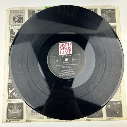 Simple Minds Live In The City Of Light Double LP Vinyl 1987 Record Album SMDLX1 - Picture 7 of 24