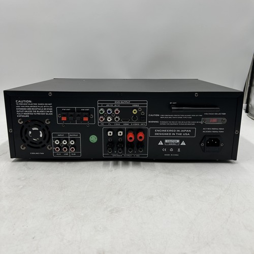 PD3000BAH 3000W 4-Kanal drahtloser Bluetooth Stereo-Heim-Audio-Receiver von Pyle - Bild 5 von 7