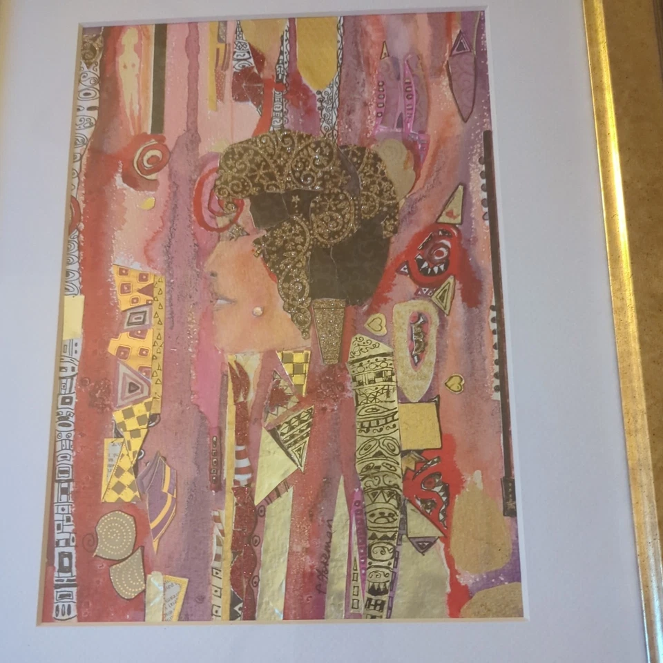 Оригинальная работа в стиле Густава Климпта. Коллаж работы художника - Изображение 4 из 4