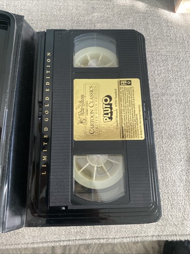 Walt Disney Cartoon Classics Limited Gold Edition Pluto VHS - Imagen 2 de 3