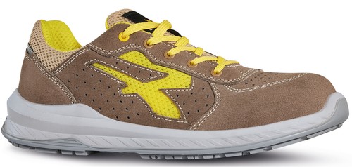 U-Power SCARPE ANTINFORTUNISTICA BASSE S1P SRC ESD REFLEX Col. Beige Mis. 44 - Foto 1 di 1