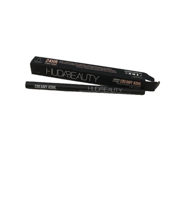 New Huda Beauty Creamy Kohl Longwear Eye Pencil Very Vanta Black Vegan In Box