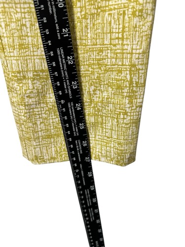 Marla Wynne Damengröße 12 flachere Passform grün bedruckt Stretch-Knöchelhose zum Überziehen - Bild 7 von 7
