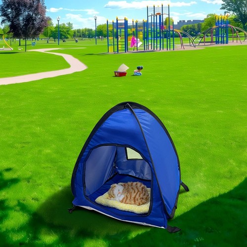 Portable Dog Cat Tent with Storage Bag Lightweight for Travel and Camping - Picture 18 of 42