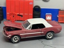 1968 68 Ford Mustang Gtcs Burgundy With White Top Opening Hood 164 Scale 1968 68 Ford Mustang Gtcs Burgundy With White Top Opening Hood 164 Scale