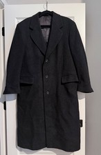 Christian Dior Monsieur Sport Wool Overcoat Long Coat
