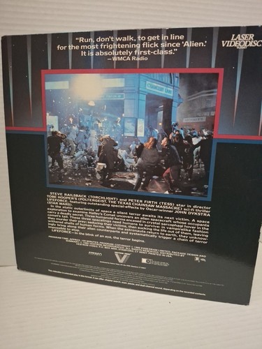 Lifeforce (Laserdisc 1985)Steve Railsback,gr - Picture 2 of 2