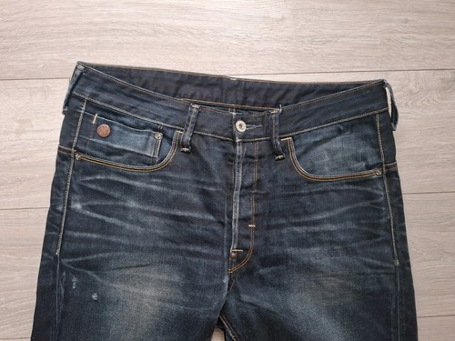 Pantalones de mezclilla G Star Raw para hombre 34x30 Arc 3D como nuevos - Imagen 4 de 5