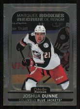 2021-22 O-Pee-Chee Platinum #243 Joshua Dunne RC