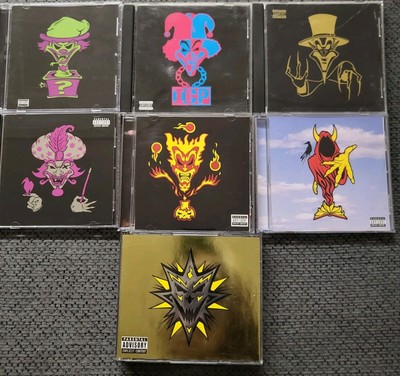 Joker Cards Insane Clown Posse 7 CD Lot Riddle Box Great Maliko Carnival Jeckel