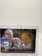 1996 Pinnacle Mint Collection - Barry Sanders #17 Gold