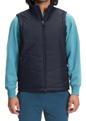 THE NORTH FACE Men's Junction Insulated Vest, TNF Medium Grey Heather, Medium